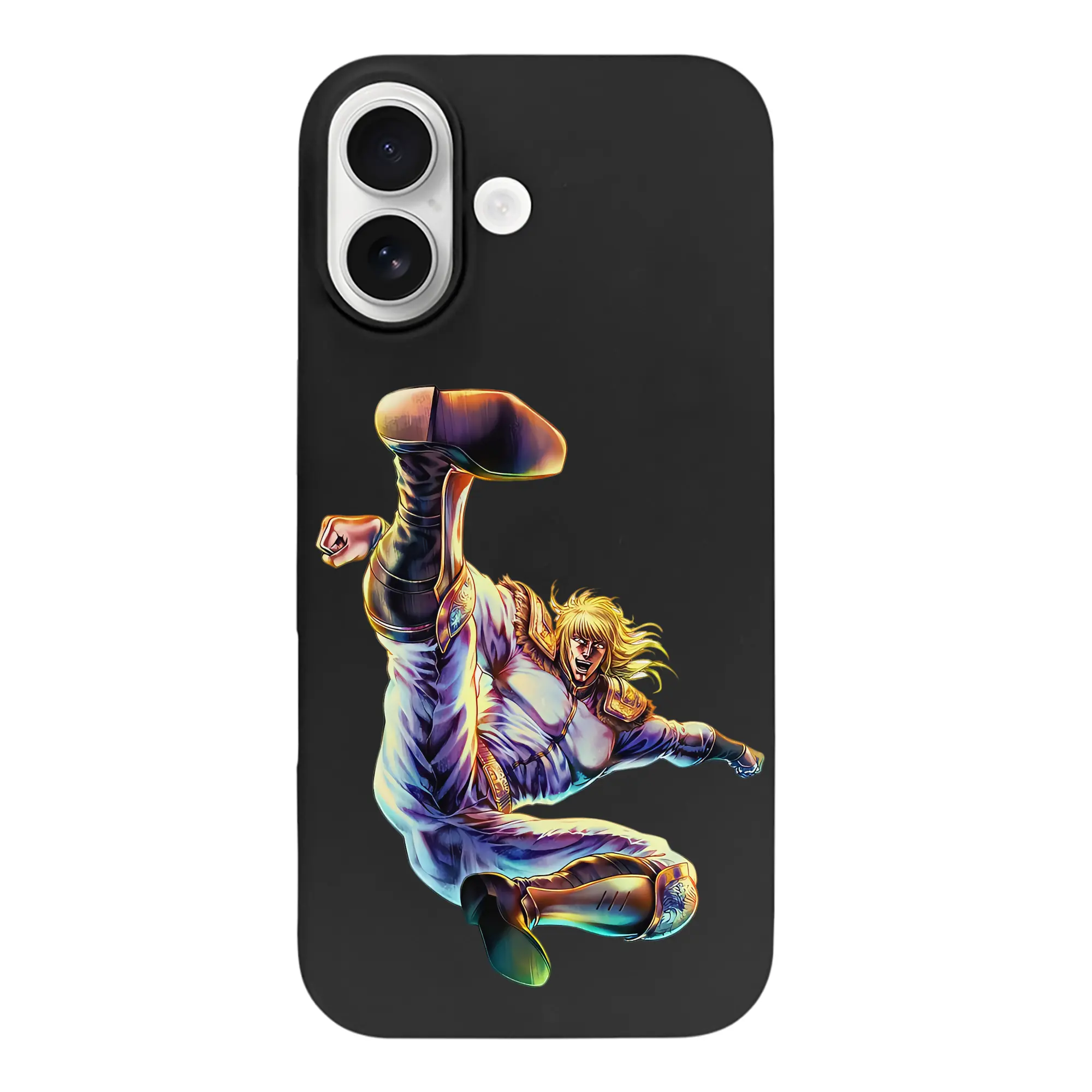 北斗の拳 グッズ,シン - iPhone 17 シリーズ シリコンケース 薄型 耐衝撃 指紋防止 ソフトタッチカバー 精密フィット 傷防止 保護ケース iPhone 17/17 Air/17 Pro/17 Pro Max 対応